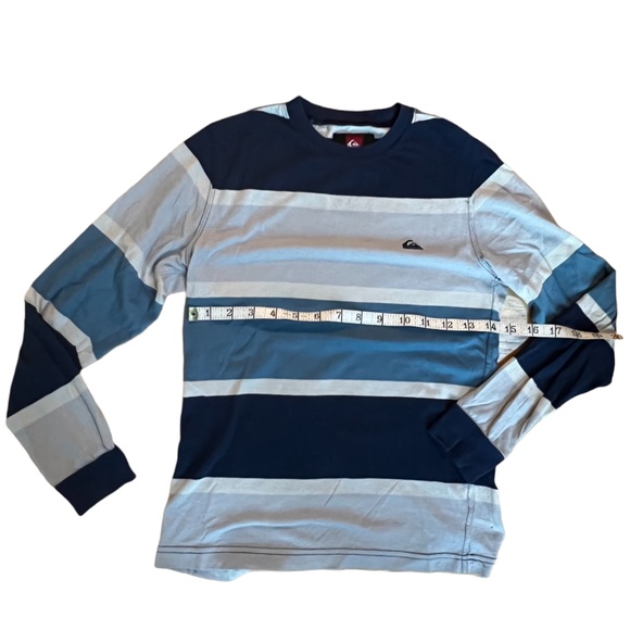 Quiksilver Striped Long Sleeve T-Shirt - Picture 3 of 5